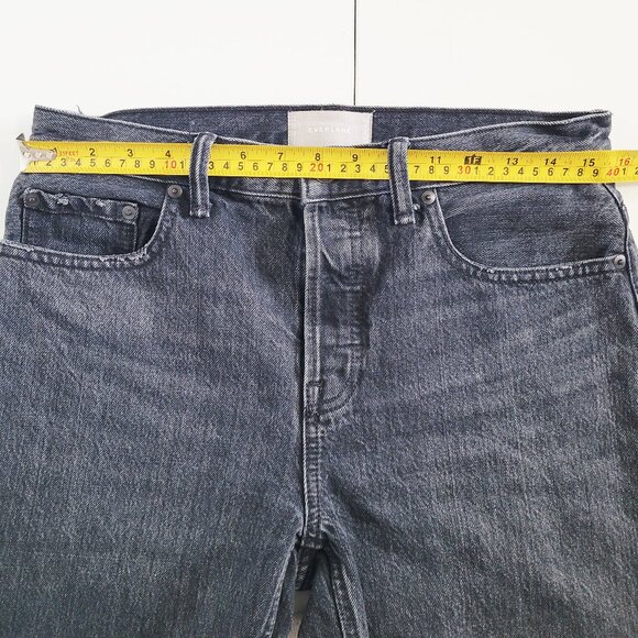 Everlane OS Boyfriend Regular Washed Black Jeans - Size 27 - Picture 11 of 13